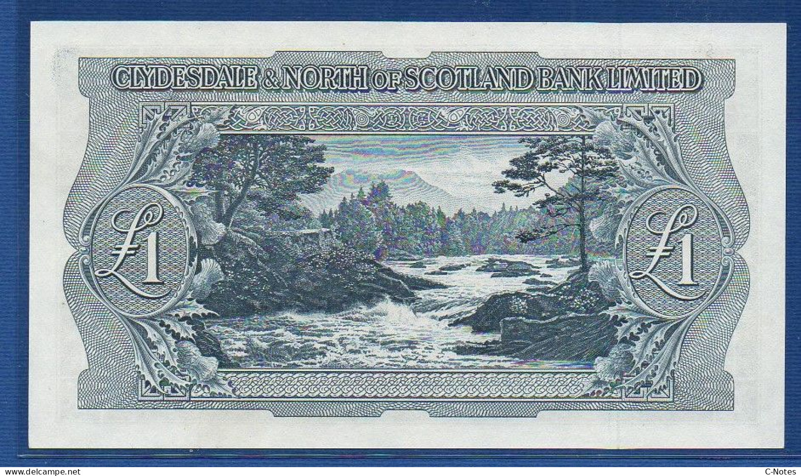 SCOTLAND - P.191a – 1 POUND 01.11.1956 UNC, S/n A/Q 556315 - 1 Pound