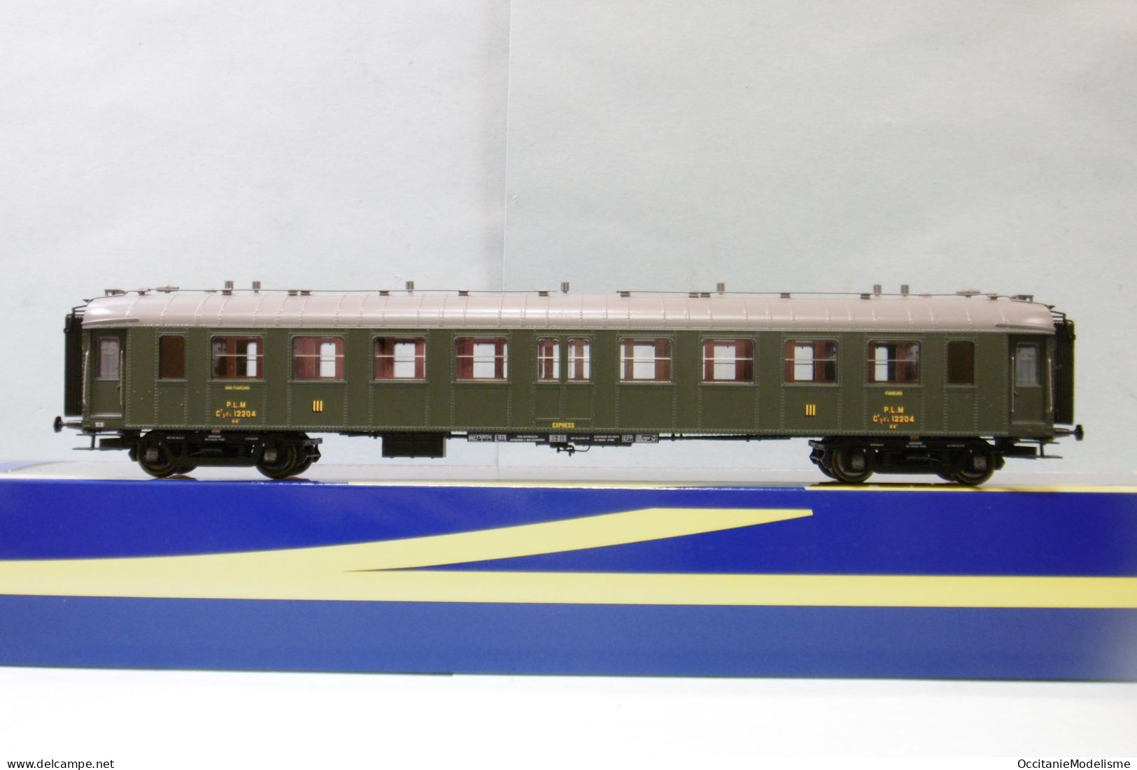 REE - Voiture OCEM RA PLM C9 Ep. II Réf. VB-265 Neuf NBO HO 1/87 - Scompartimento Viaggiatori