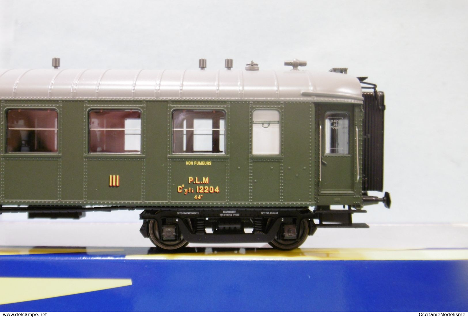 REE - Voiture OCEM RA PLM C9 Ep. II Réf. VB-265 Neuf NBO HO 1/87 - Scompartimento Viaggiatori