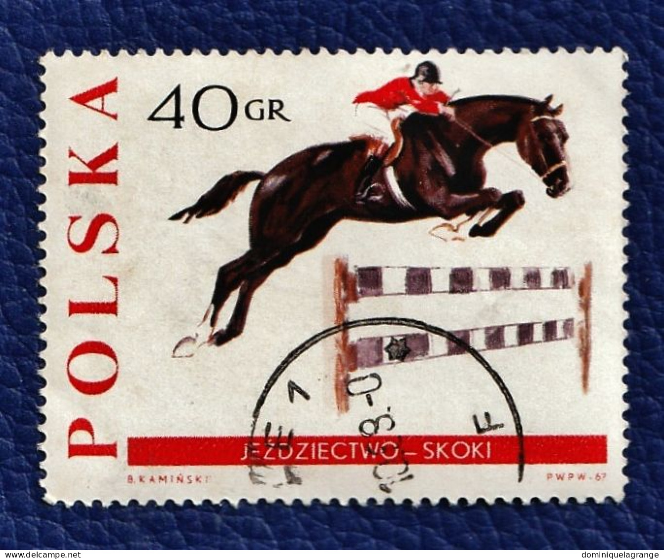 8 Timbres De Pologne "sports Et "guerriers" De 1957 à 1972 - Collections