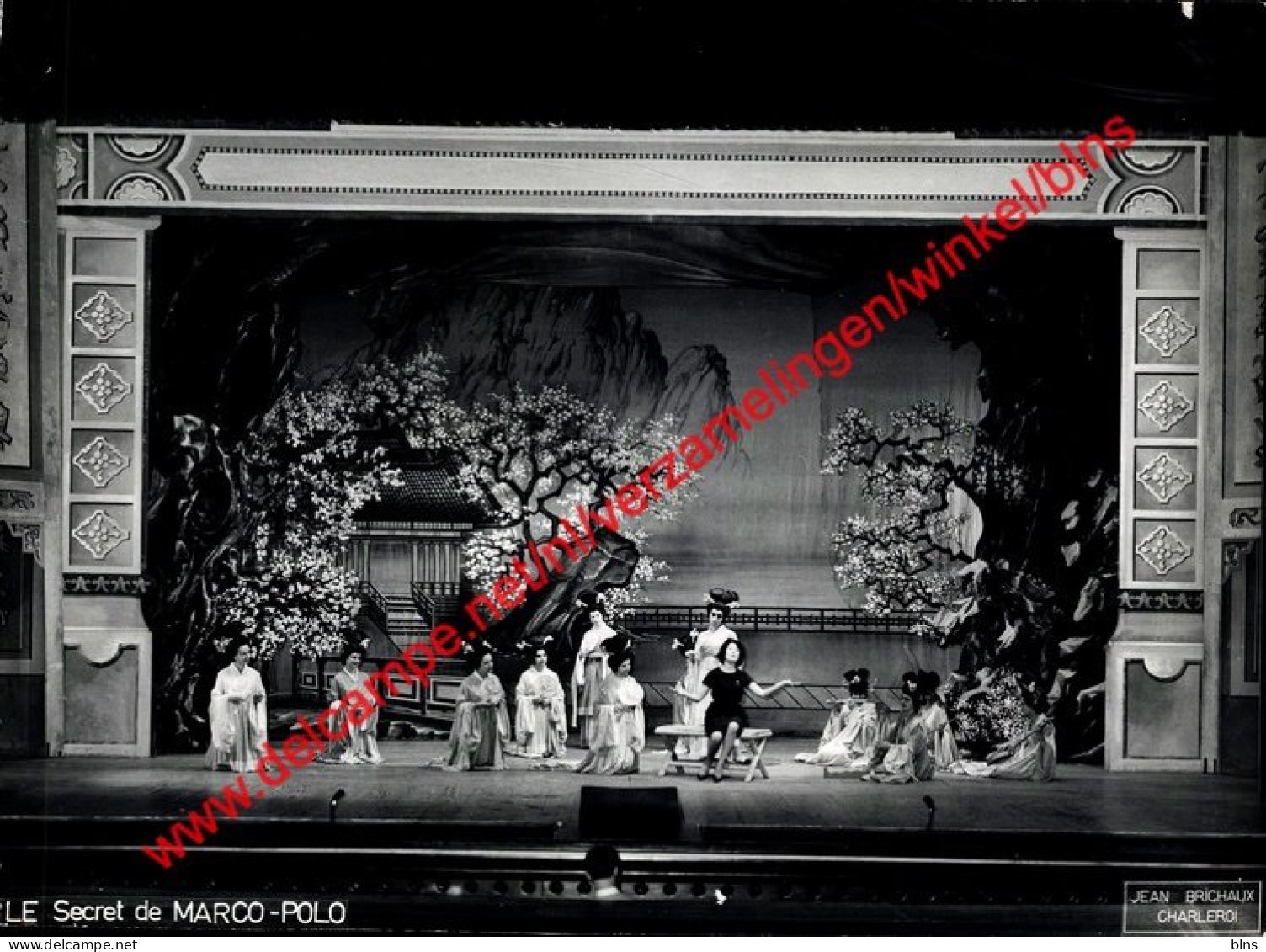 Le secret de Marco-Polo - mars 1961 - Charleroi - lot de 7 photos 24x17,5cm