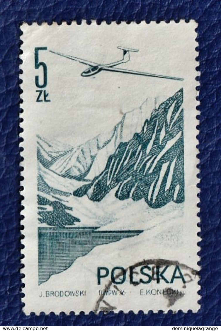 9 timbres de Pologne " de 1952 à 1976