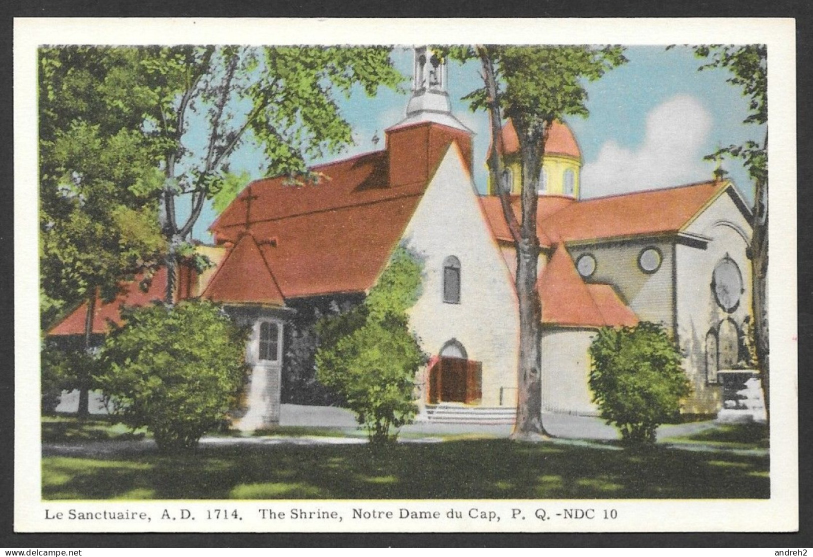 Cap De La Madeleine - Trois Rivières - Notre Dame Du Cap - Le Sanctuaire - The Shrine - Non Voyagée - Par Peco - Trois-Rivières