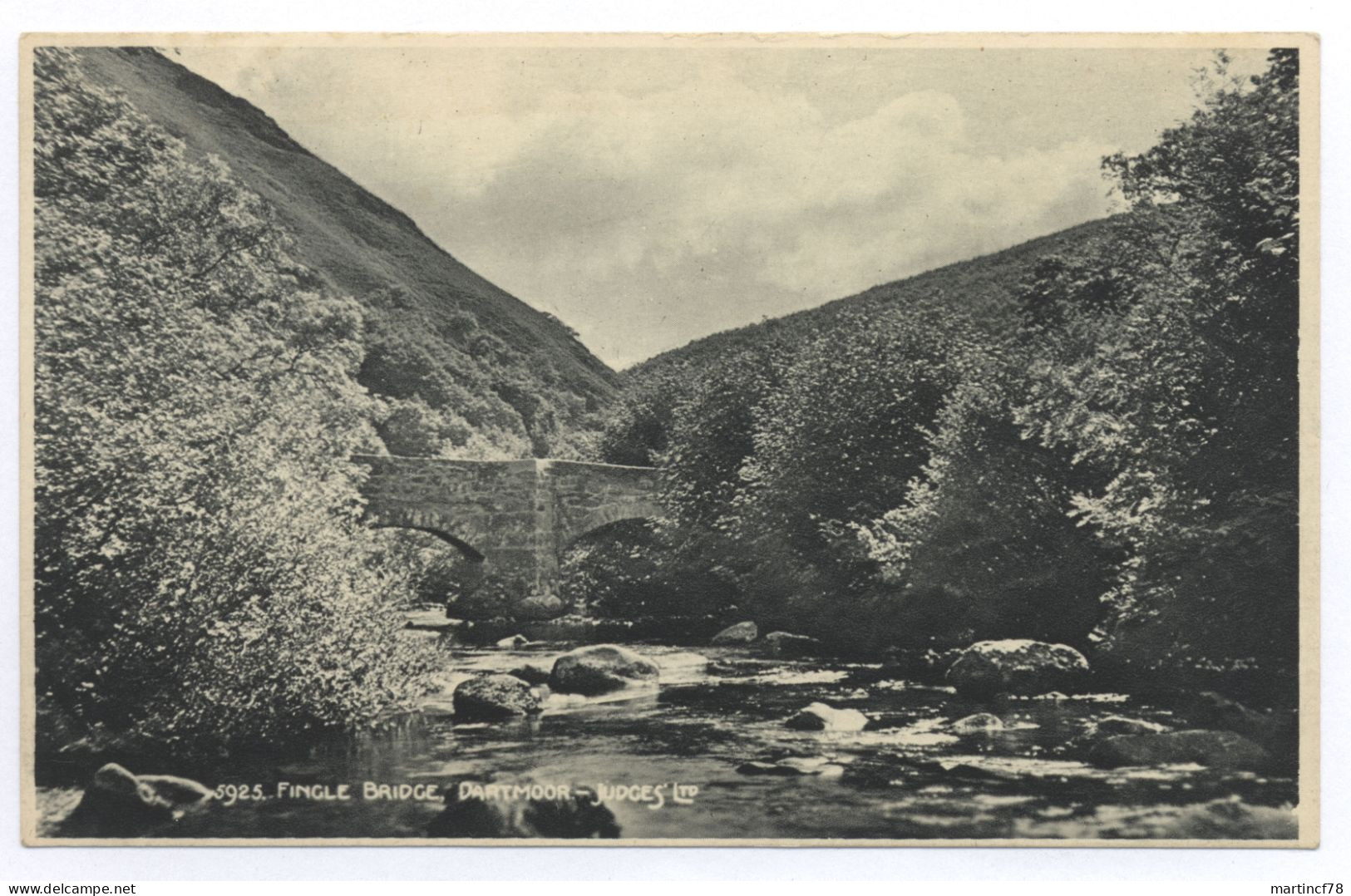 England Dartmoor Fingle Bridge 5925 Judges Ltd - Dartmoor