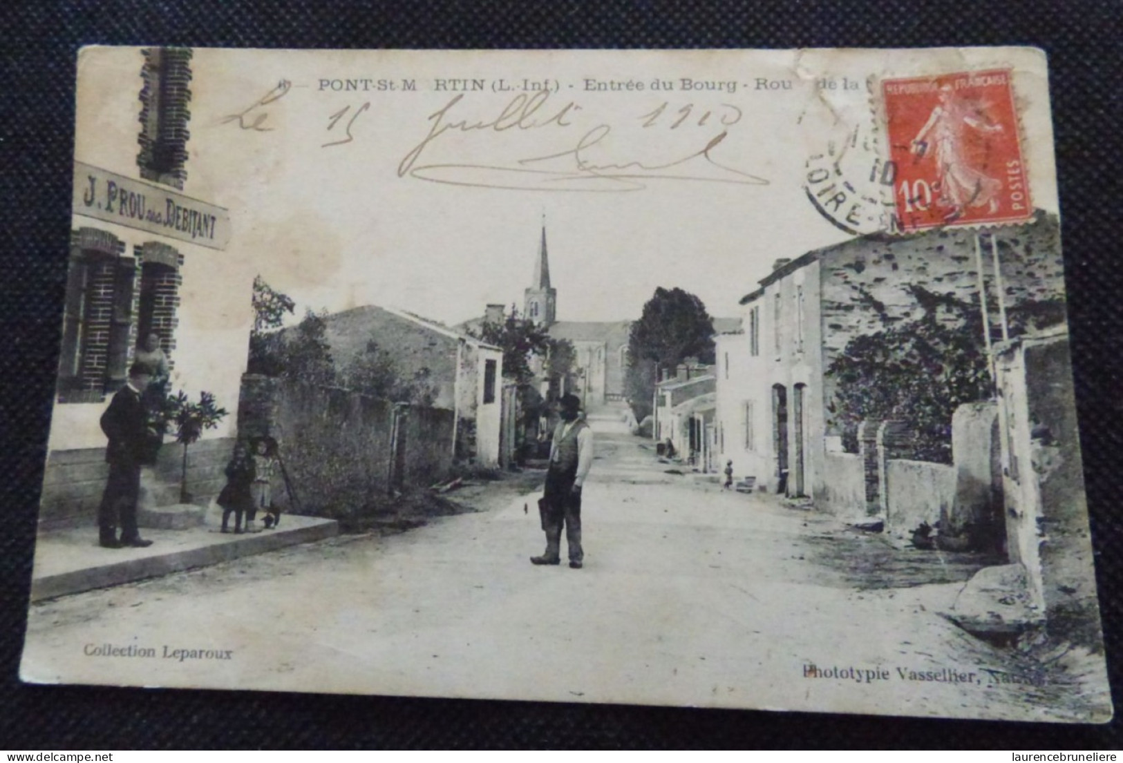 44 - PONT-ST-MARTIN (LOIRE-INFERIEURE)  -  ENTREE DU BOURG - Otros & Sin Clasificación