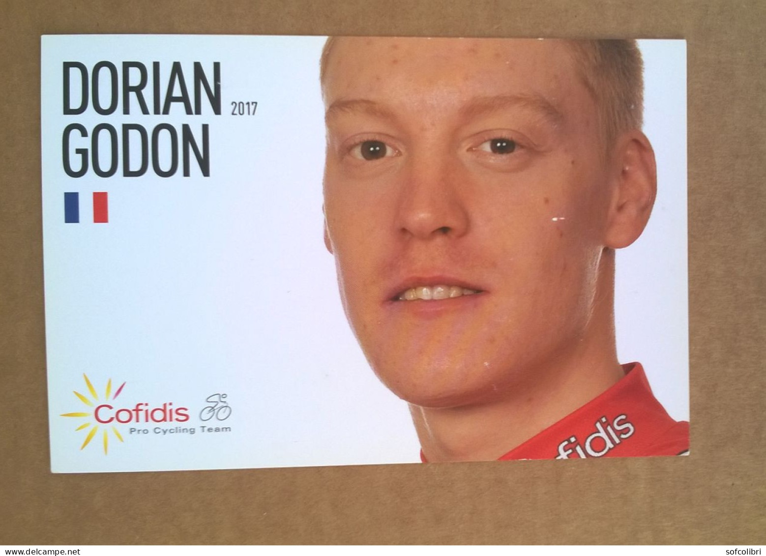 COUREUR CYCLISTE - DORIAN GODON (Cyclisme)....Signature...Autographe Véritable...COFIDIS - Sportspeople