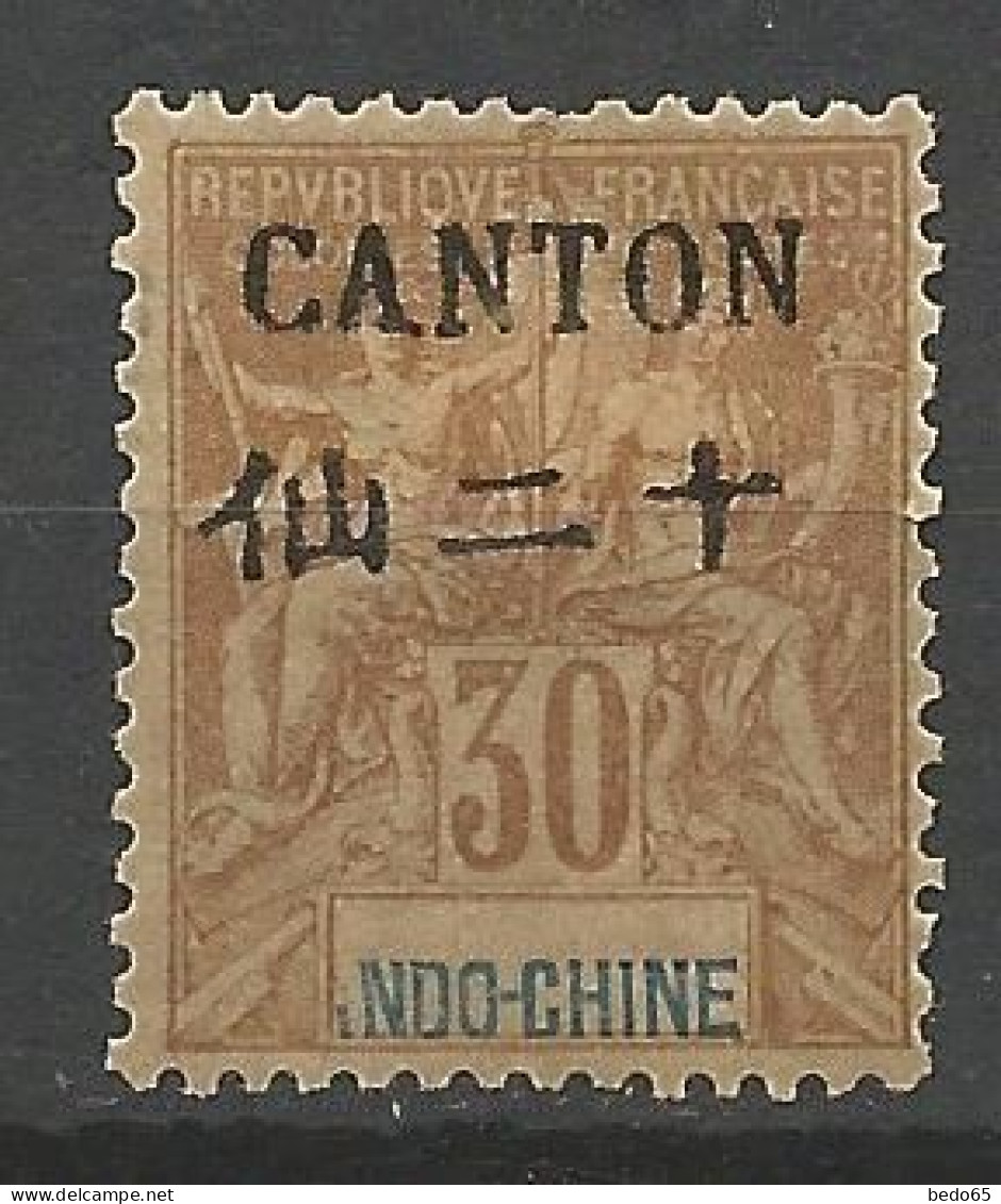 CANTON N° 26 NEUF*  CHARNIERE   / Hinge  / MH - Unused Stamps