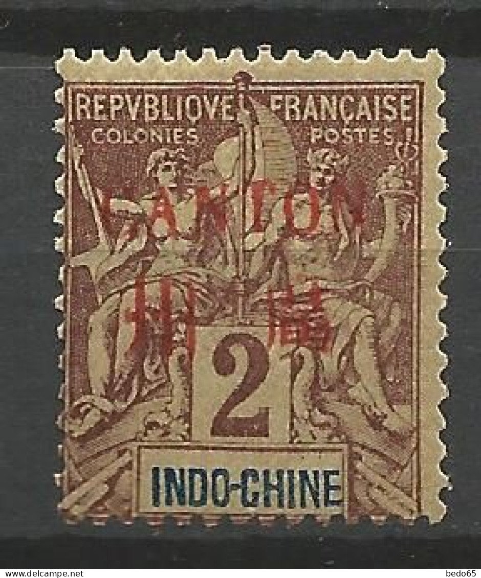 CANTON N° 2 NEUF* TRACE DE CHARNIERE  / Hinge  / MH - Unused Stamps