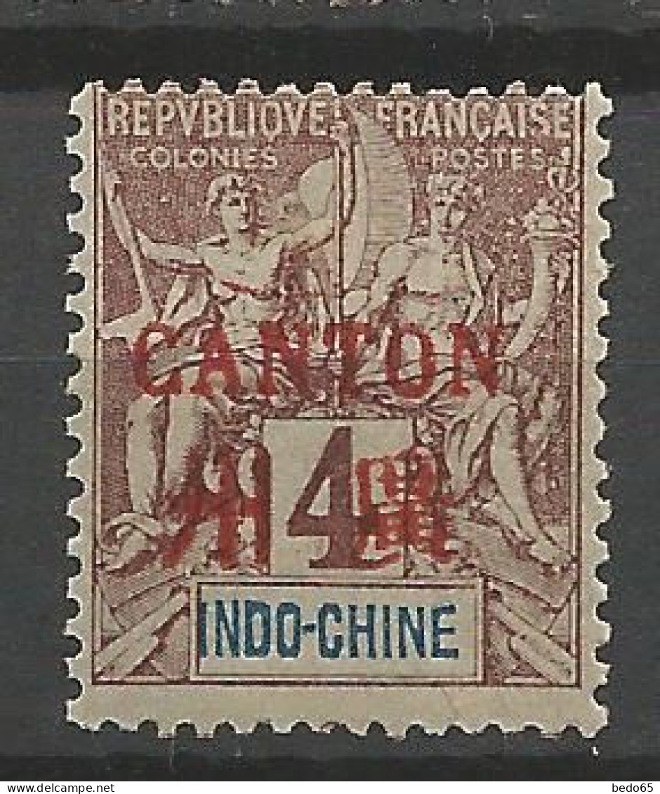 CANTON N° 3 NEUF* TRACE DE CHARNIERE  / Hinge  / MH - Unused Stamps