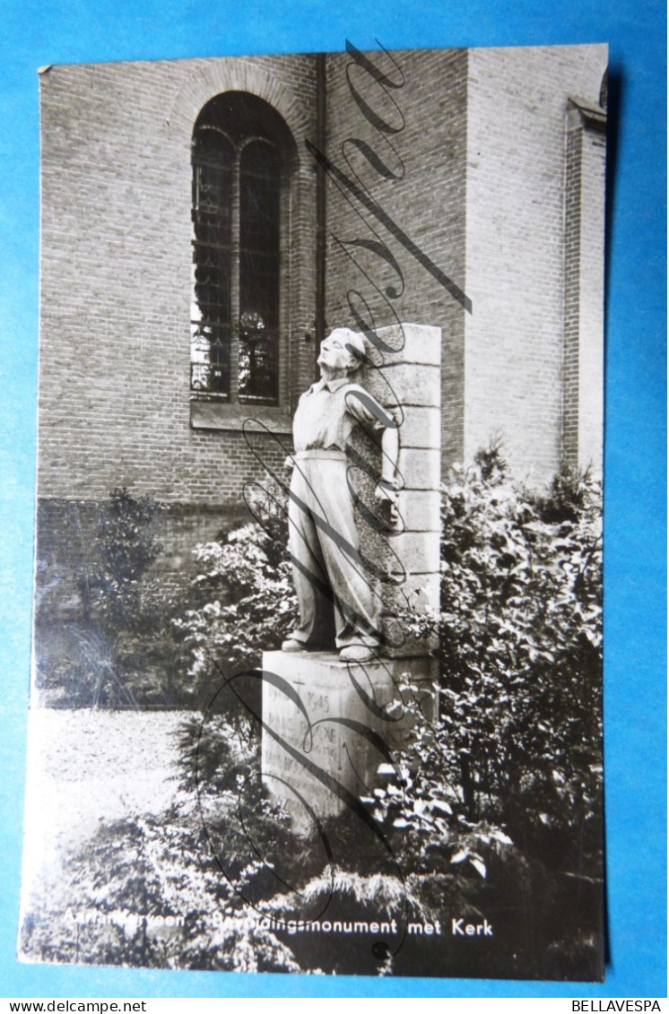 Aarlanderveen Bevrijdingsmonument Thv De Kerk 1940 1945 Frans BOCXE & Hans HOOGEVEEN Würzburg - Alphen A/d Rijn