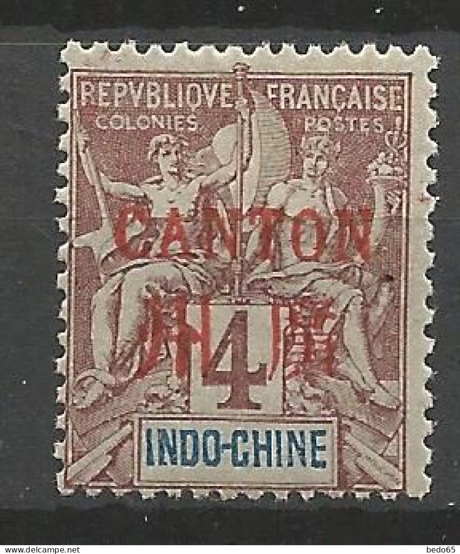 CANTON N° 3 NEUF*  CHARNIERE  / Hinge  / MH - Unused Stamps