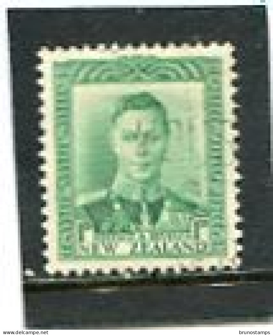 NEW ZEALAND - 1938  1d  GREEN  KGVI  DEFINITIVE  FINE USED  SG 606 - Gebraucht