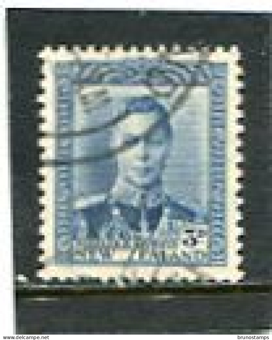 NEW ZEALAND - 1938  3d  BLUE  KGVI  DEFINITIVE  FINE USED  SG 609 - Gebruikt