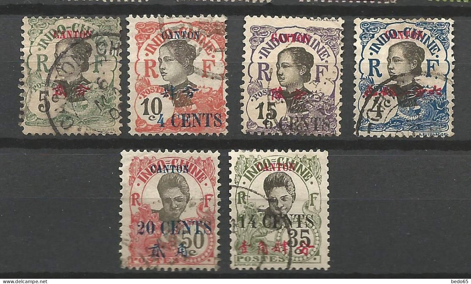 LOT CANTON N° 53 / 71 / 72 / 52 / 78 / 76 OBL / Used - Gebraucht