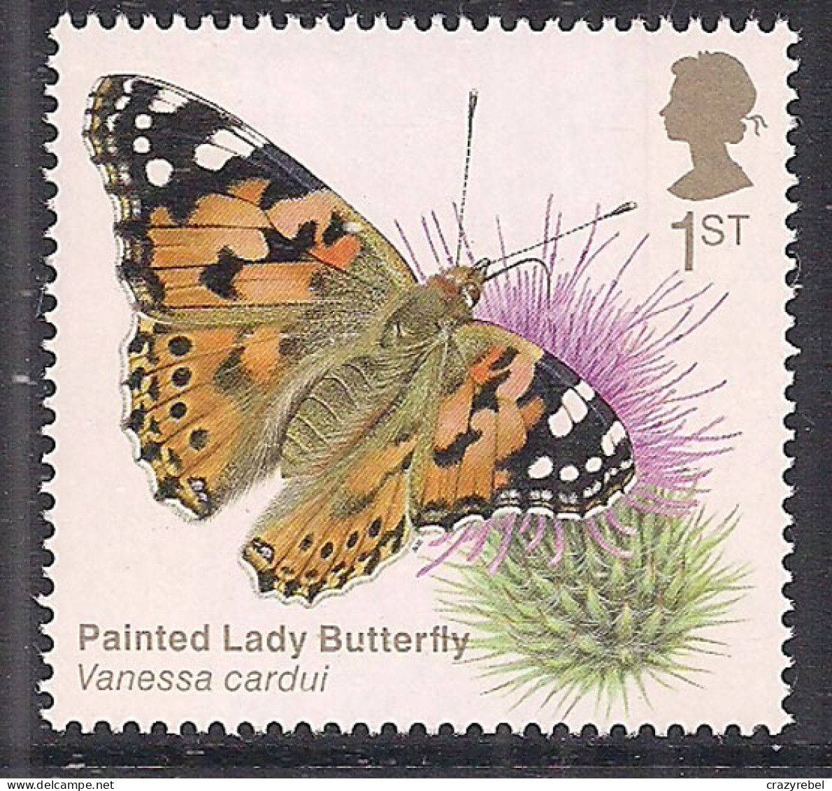 GB 2020 QE2 1st Brilliant Bugs Lady Butterfly SG 4429 Umm ( M327 ) - Unused Stamps