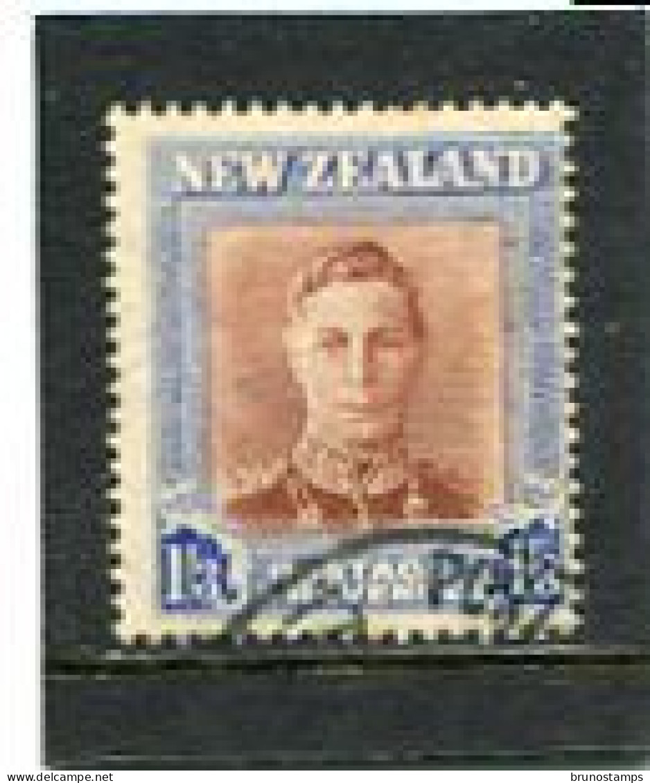 NEW ZEALAND - 1938  1/3  KGVI  DEFINITIVE  FINE USED  SG 687 - Gebruikt