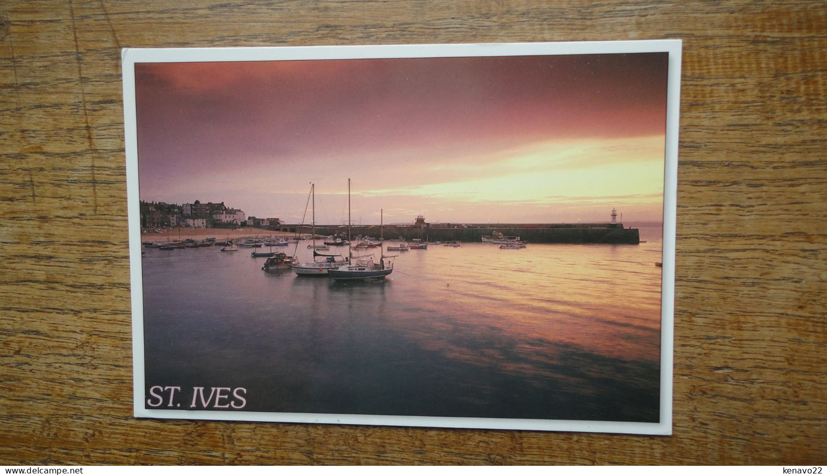 Royaume-uni , Angleterre , St.ives Daw , The Sheltered Harbour At St. Ives - St.Ives