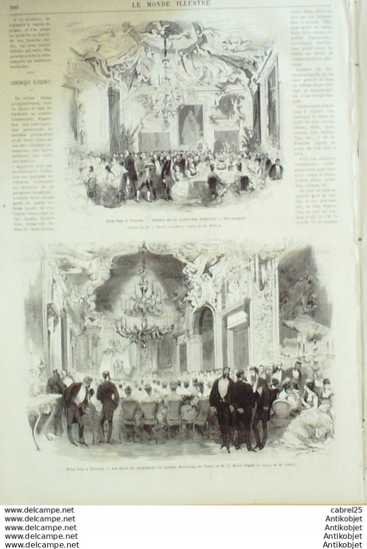 Le Monde illustré 1873 N°839 Espagne Madrid Berga Carlises Cortes Pays Bas Sumatra Atschin Italie Venise Albrizi 