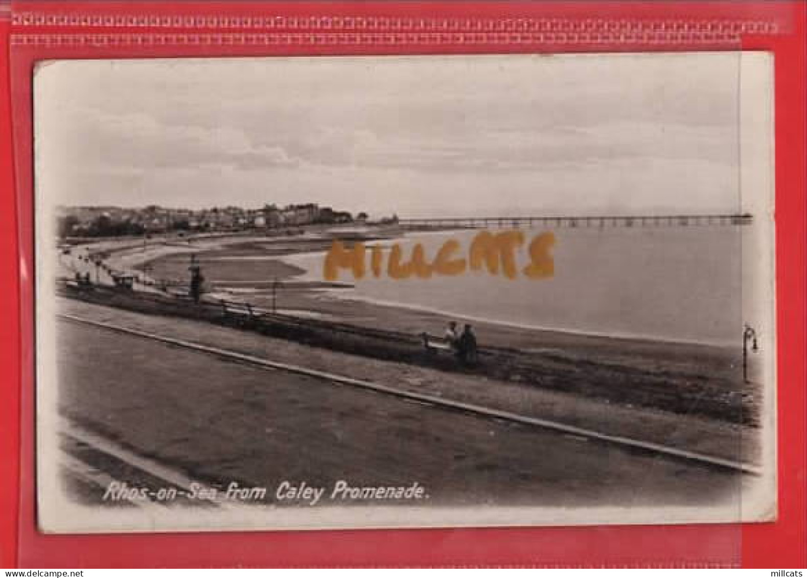 DENBIGHSHIRE  RHOS ON SEA  FROM CALEY PROM Pu 1946 - Denbighshire