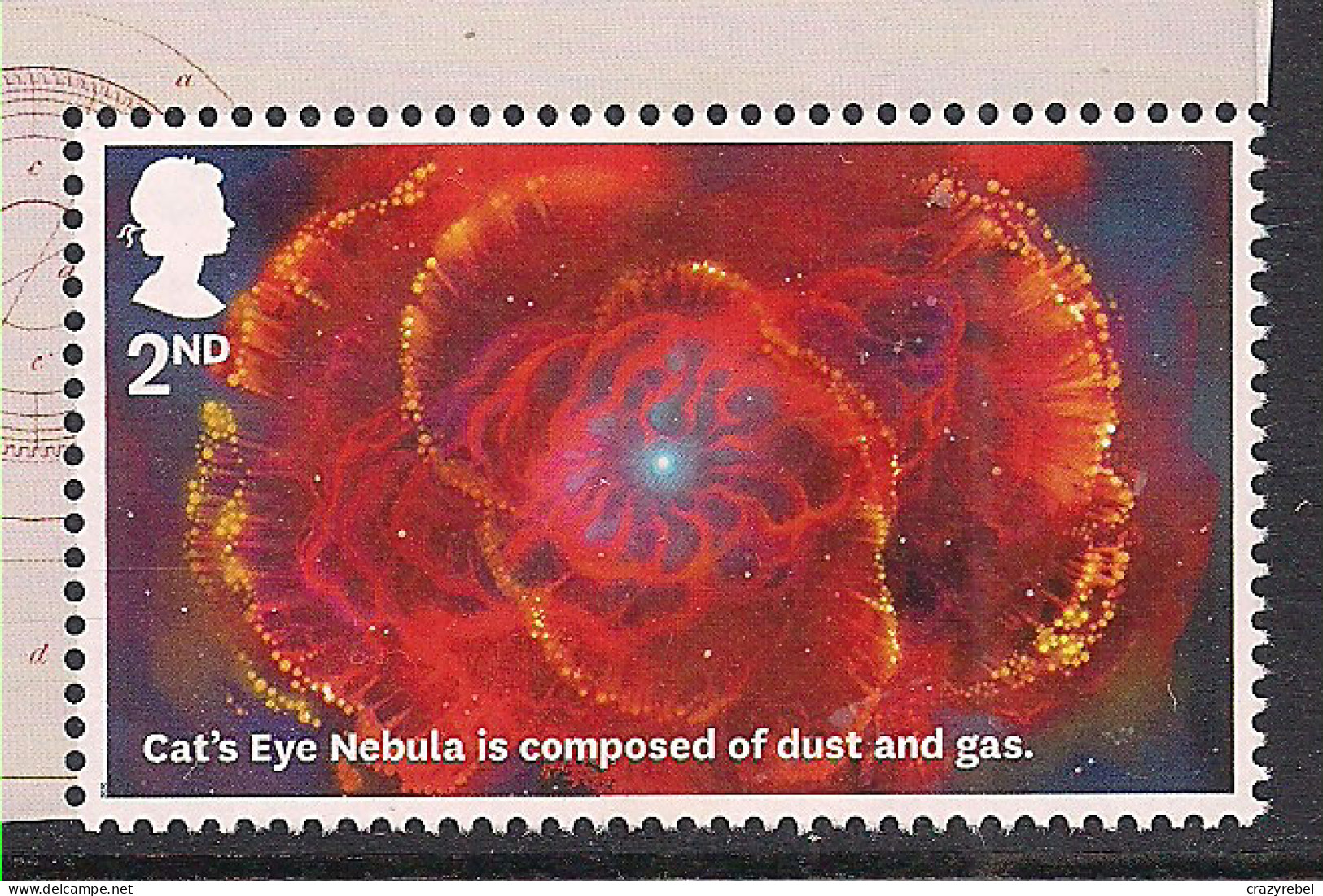 GB 2020 QE2 2nd Universe Cats Eye Nebula Umm Ex DY 32 SG 4323 ( J836 ) - Unused Stamps