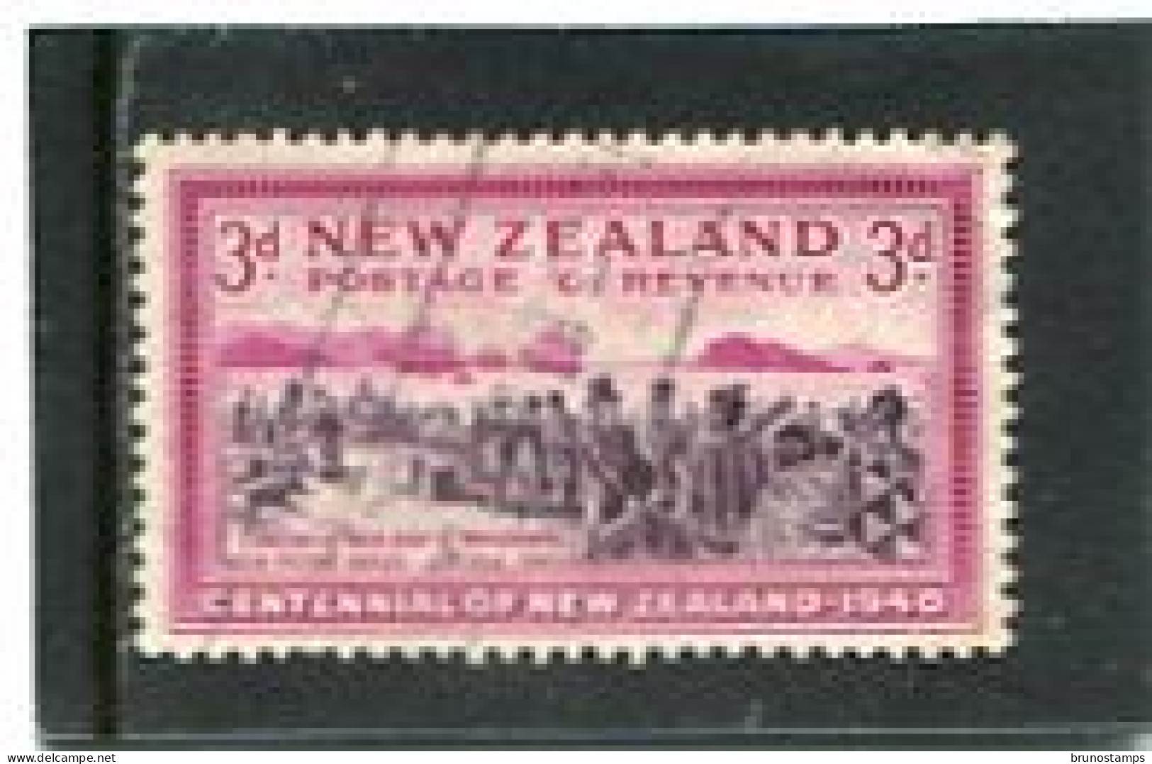 NEW ZEALAND - 1940  3d  BRITISH SOVEREIGNTY  FINE USED  SG 618 - Oblitérés