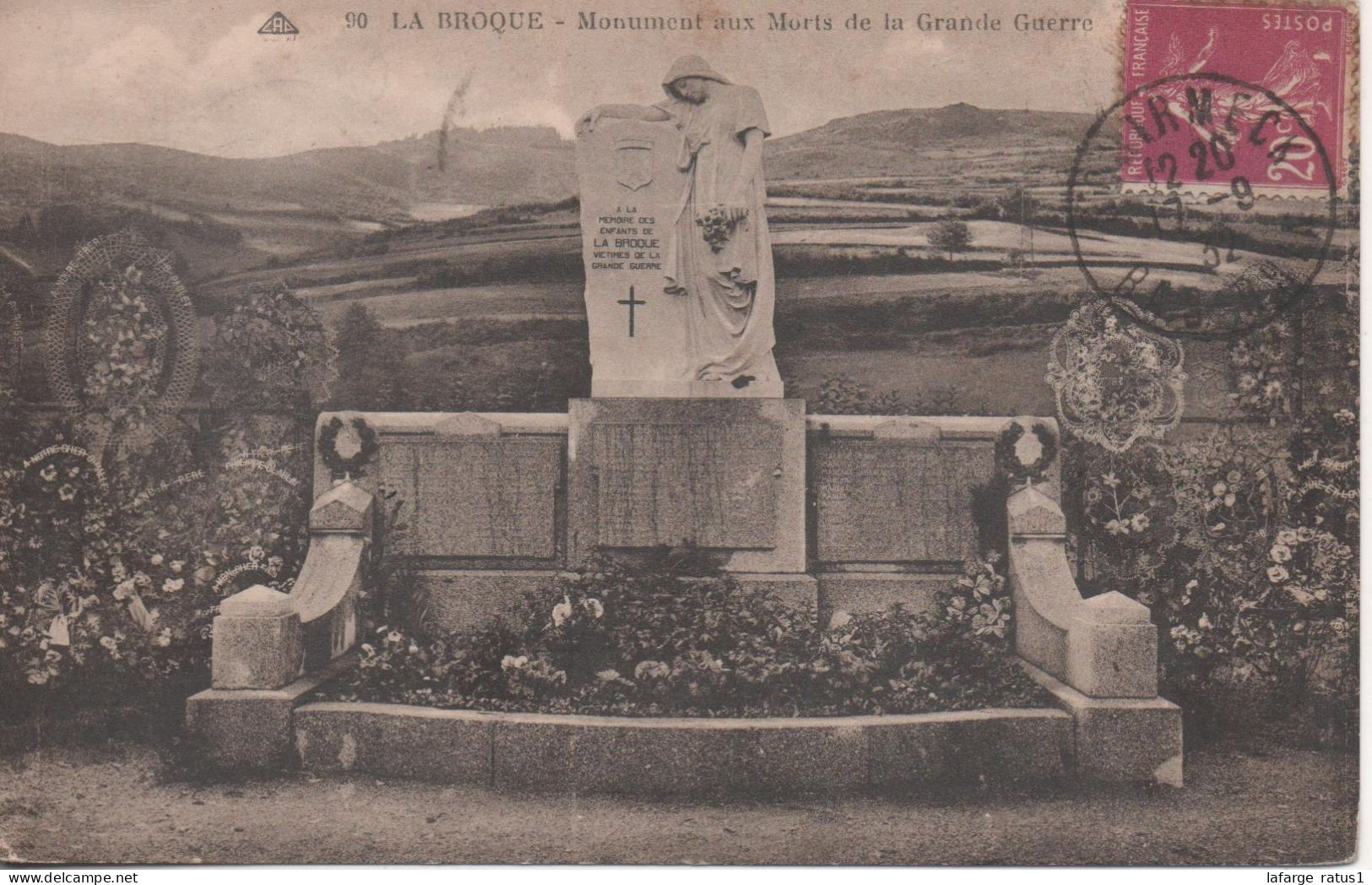 La Broque Monument Aux Morts De La Grande Guerre - La Broque