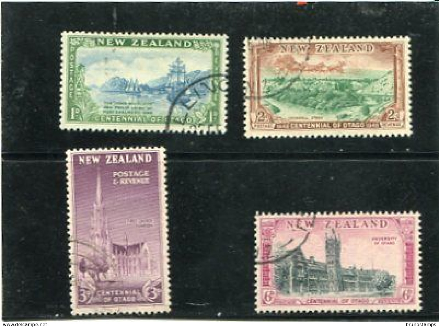 NEW ZEALAND - 1948 OTAGO  SET  FINE USED  SG 692/95 - Oblitérés