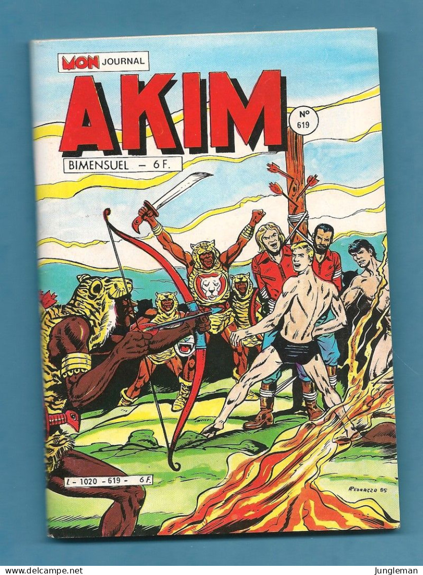 Akim N° 619 - 1ère Série - Editions Aventures Et Voyages - Avec En + Jimmy Jet Et Klip & Klop - Mai 1985 - TBE - Akim