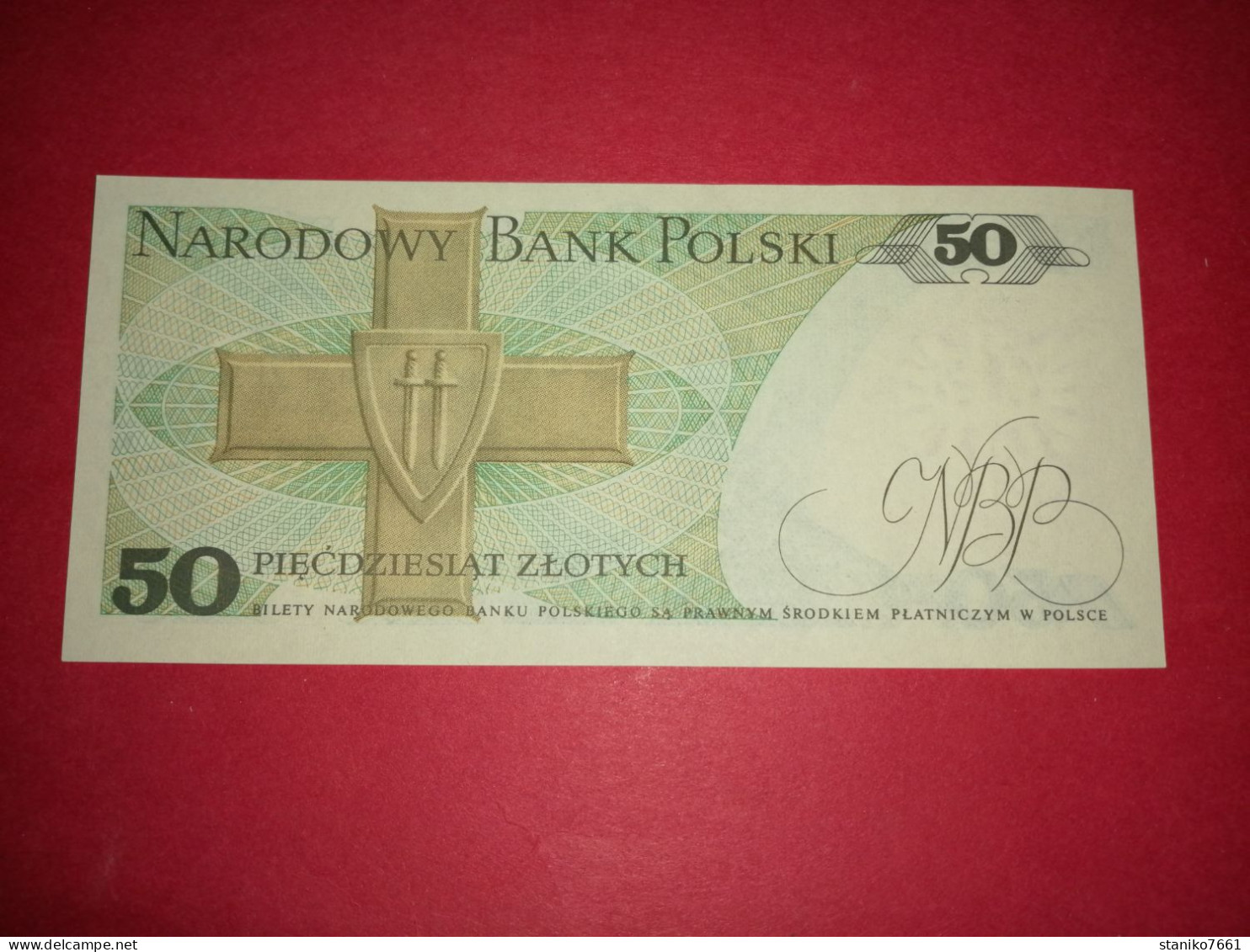 BILLET NARODOWY  BANK POLSKI 50 PIECDZIESIAT ZLOTYCH 1986 " CRAQUANT " Voir Photos - Zweden