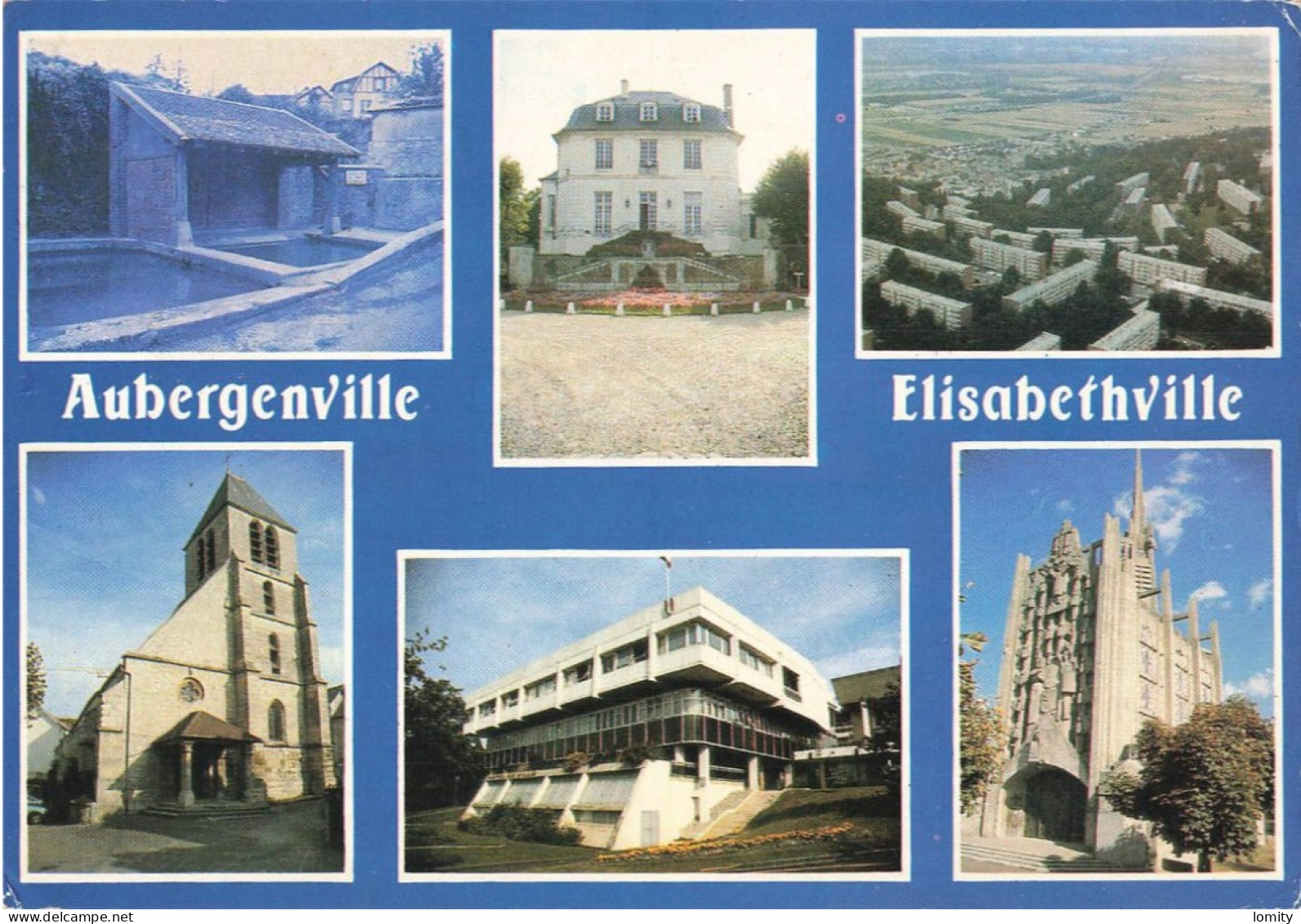 78 Aubergenville Et Elisabethville Vues - Aubergenville