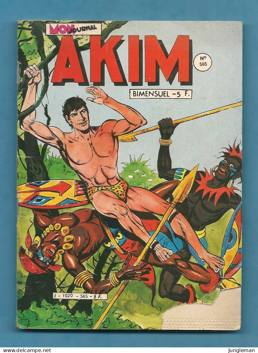 Akim N° 565 - 1ère Série - Editions Aventures Et Voyages - Avec En + Amigo, Pon Pon Et Klip & Klop - Février 1983 - BE - Akim