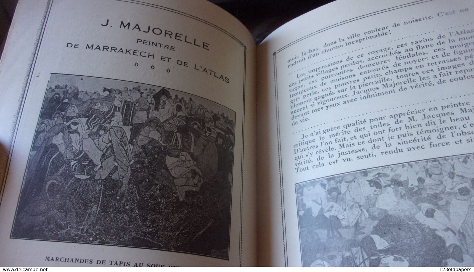 ILLUSTRE PAR MAJORELLE MARRAKECH ET L ATLAS SYNDICAT INIATIVE TOURISME MAROC - Non Classés