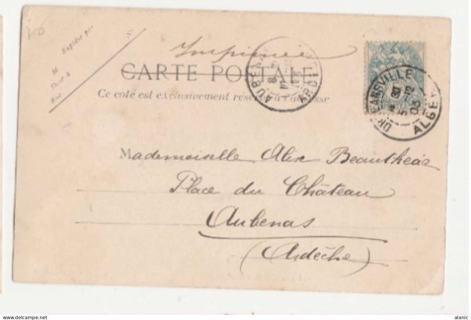 CPA-ALGERIE-ORLEANVILLE - Rue D Isly PRECURSEUR -CIRCULEE-5/12/1903 - Chlef (Orléansville)