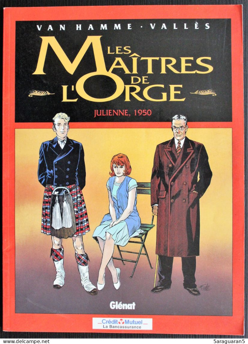 BD LES MAITRES DE L'ORGE - 5 - Julienne,  1950 - Rééd. Publicitaire 1998 Crédit Mutuel - Maitres De L'orge, Les