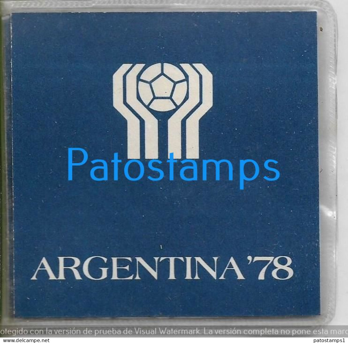 210325 ARGENTINA SOCCER FUTBOL WORLD CUP 78 THREE COINS MONEDAS NO POSTAL POSTCARD - Zonder Classificatie