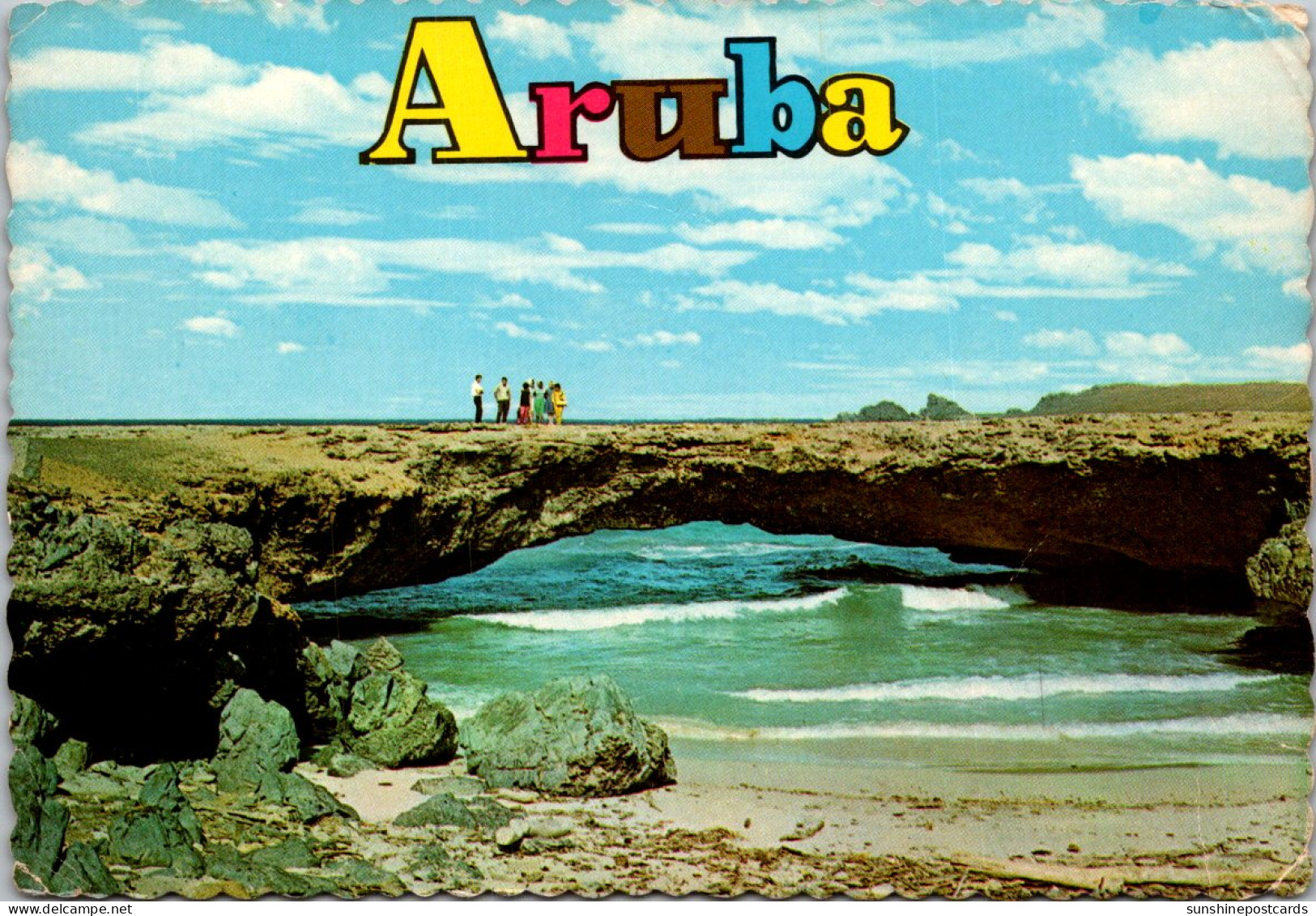 ArubaThe "Natural Bridge" On The North Coast - Aruba