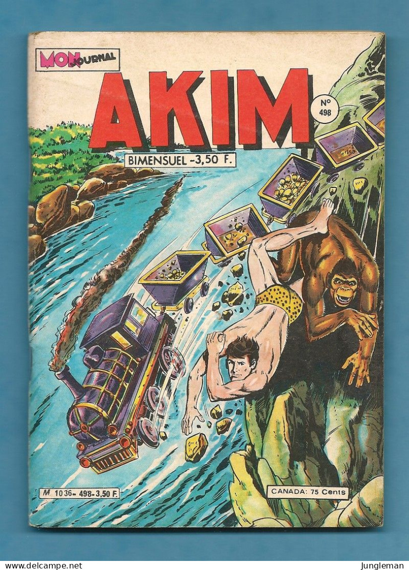 Akim N° 498 - 1ère Série - Editions Aventures Et Voyages - Avec En + Swea-Otanka Et Arsat - Mai 1980 - BE - Akim