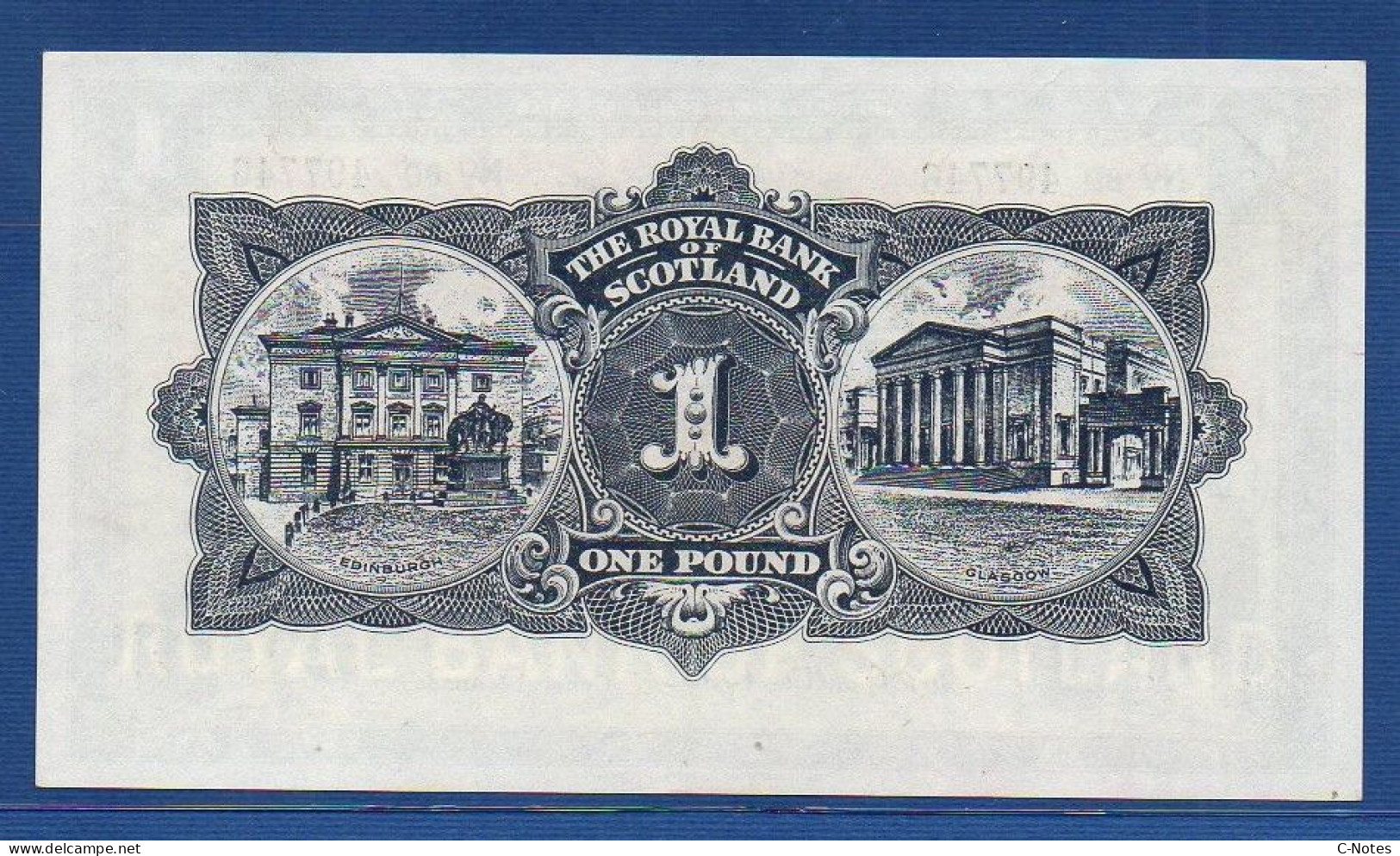 SCOTLAND - P.324b – 1 POUND 01.04.1961 UNC-, S/n BD497746 - 1 Pound