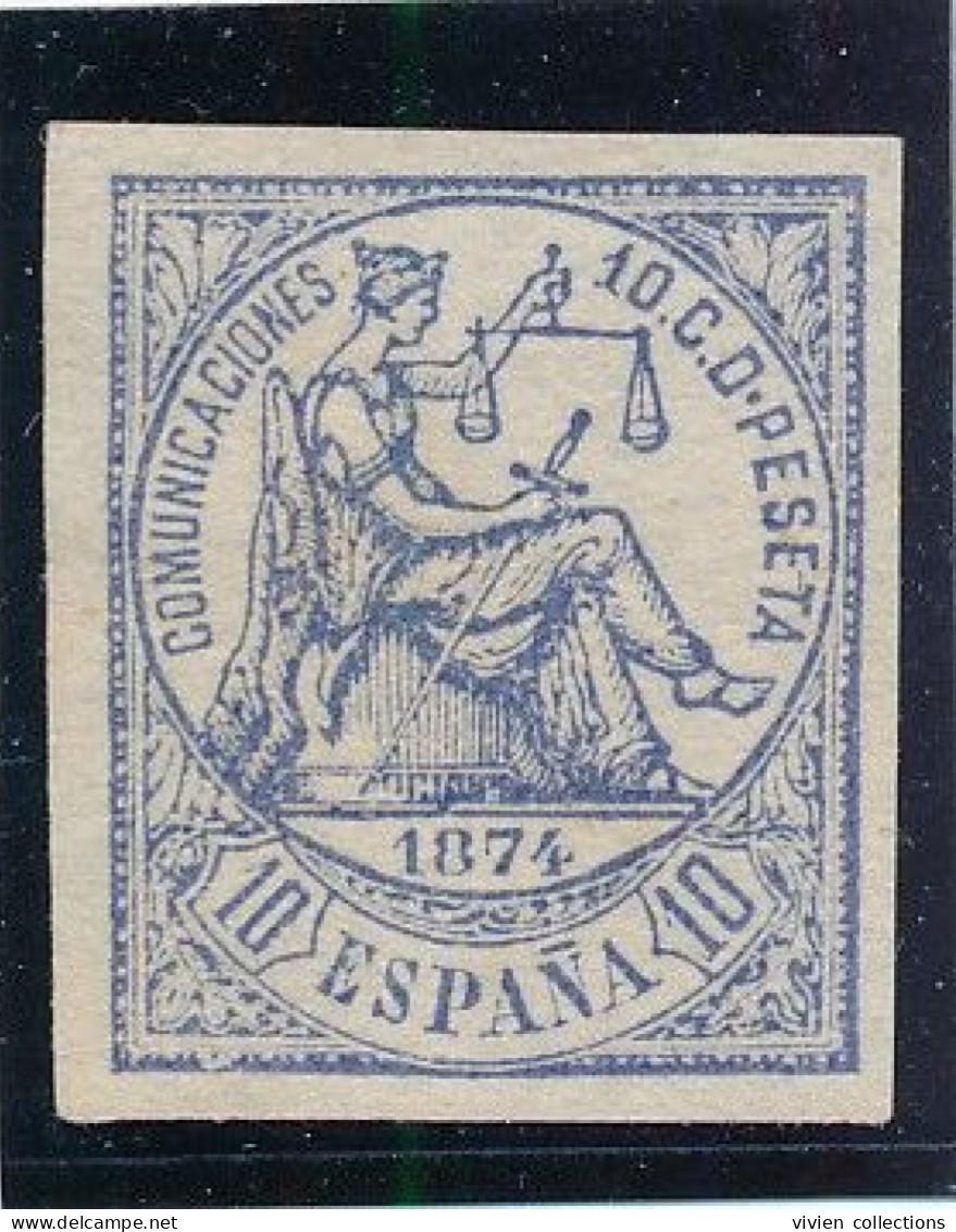 Espagne N° 143 Non Dentelé Neuf (*) - Unused Stamps