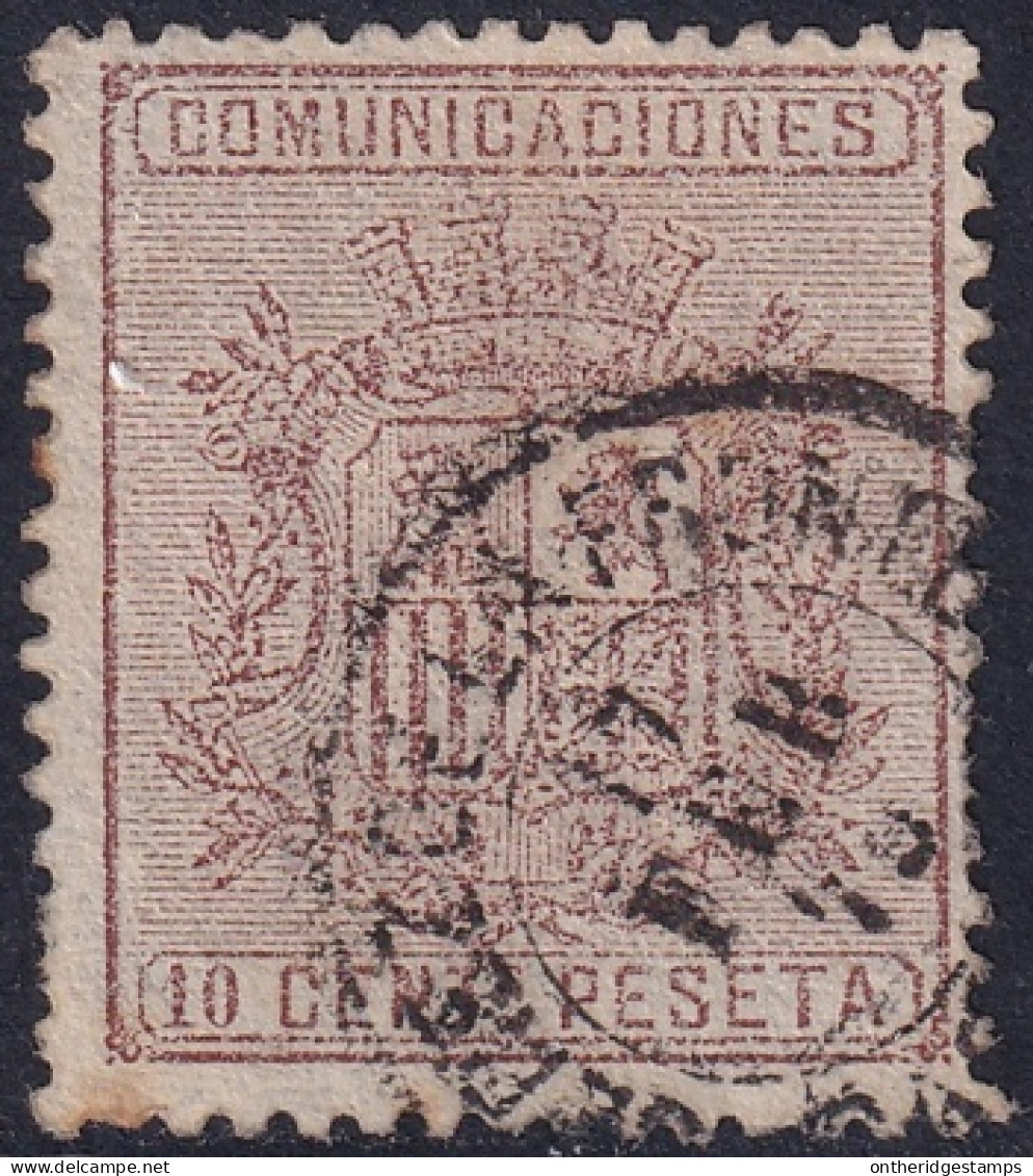Spain 1874 Sc 211 España Ed 153 Used Date Cancel - Usados