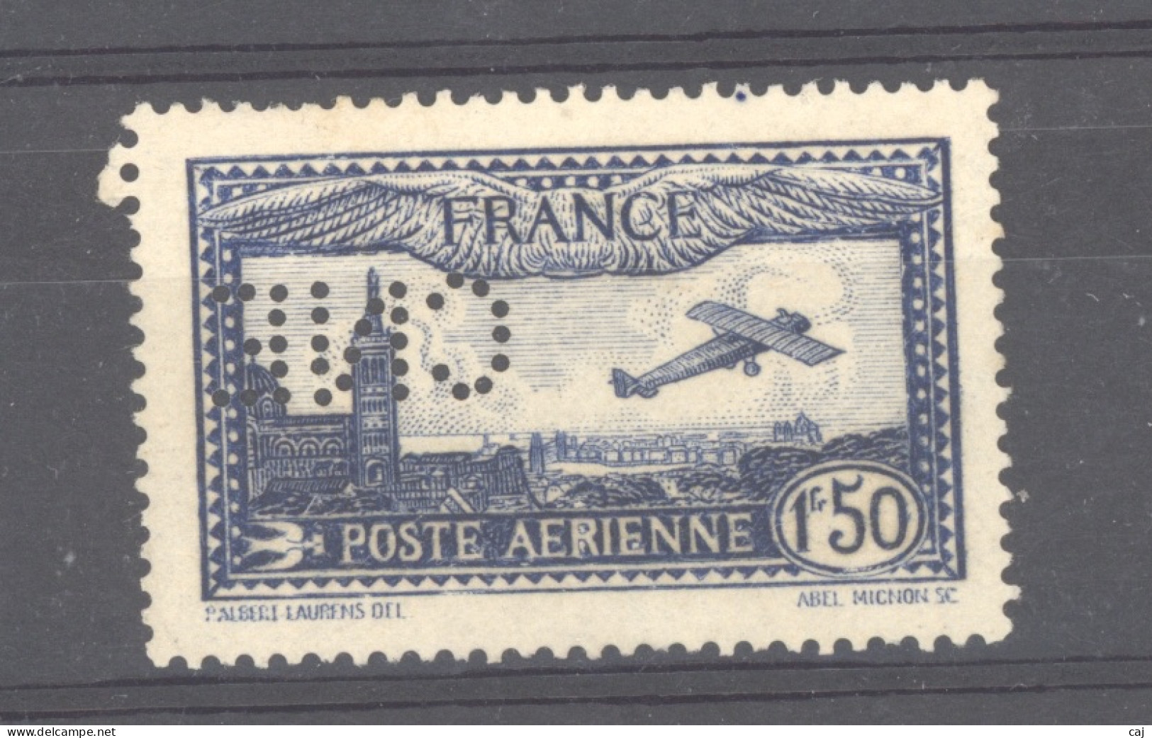 CLX 1220 :  Yv  Av  6  (*) Perfin  CNE - Unused Stamps