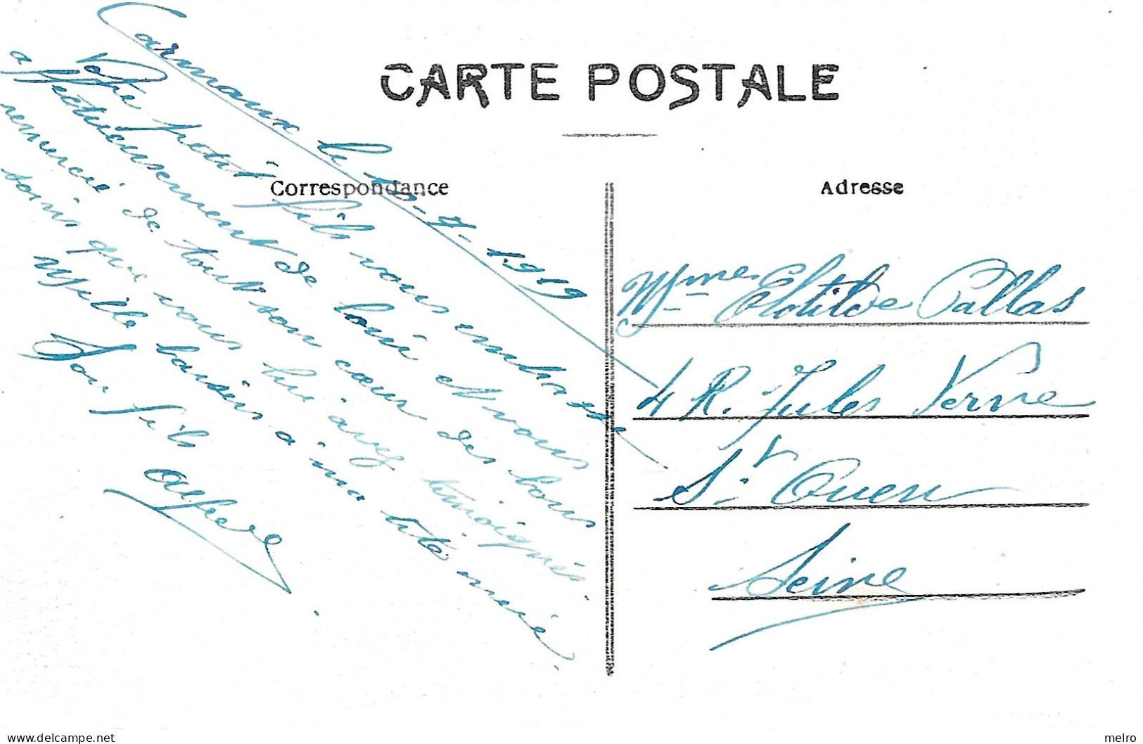 CPA -(81) - CARMAUX  - LES MAISONNETTES (LA CITE) 1919 - Belle Animation. "RARE". - Carmaux