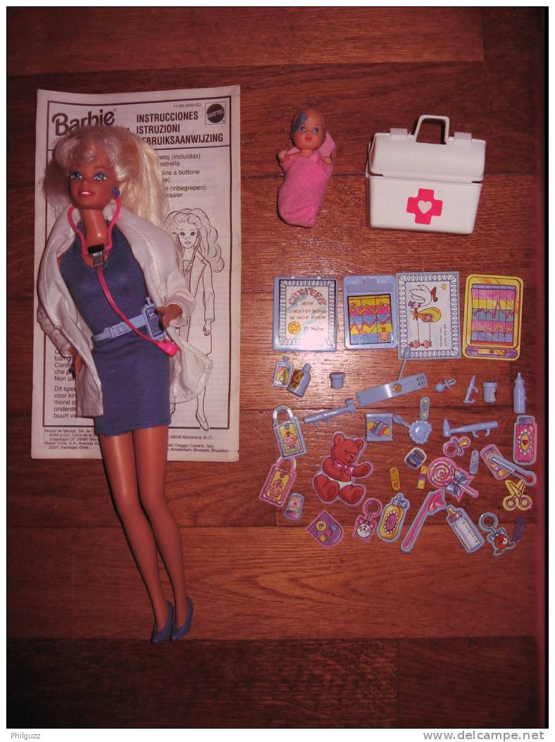 POUPEE BARBIE DOCTEUR En Boîte Complète MATTEL 11160 - Barbie