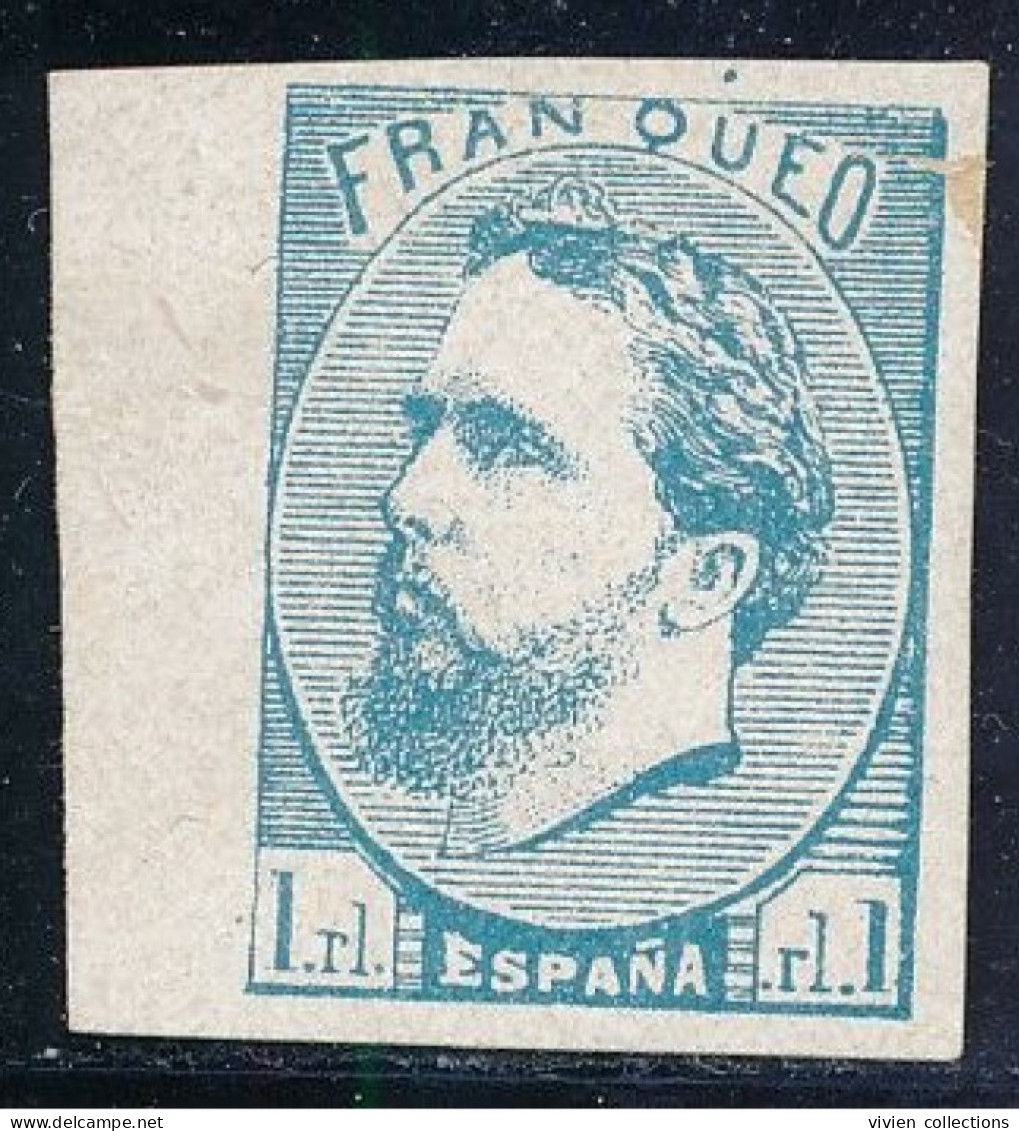 Espagne Poste Insurrection Carliste - Province Basques Et Navarre - Yvert N° 1 Neuf (*) - Unused Stamps