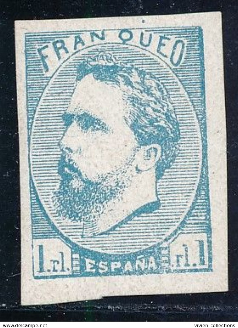 Espagne Poste Insurrection Carliste - Province Basques Et Navarre - Yvert N° 1 Neuf (*) - Unused Stamps