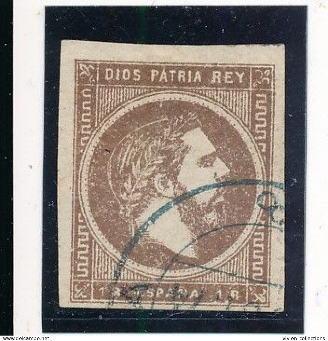 Espagne Poste Insurrection Carliste - Province Basques Et Navarre - Yvert N° 3 Oblitéré - Unused Stamps