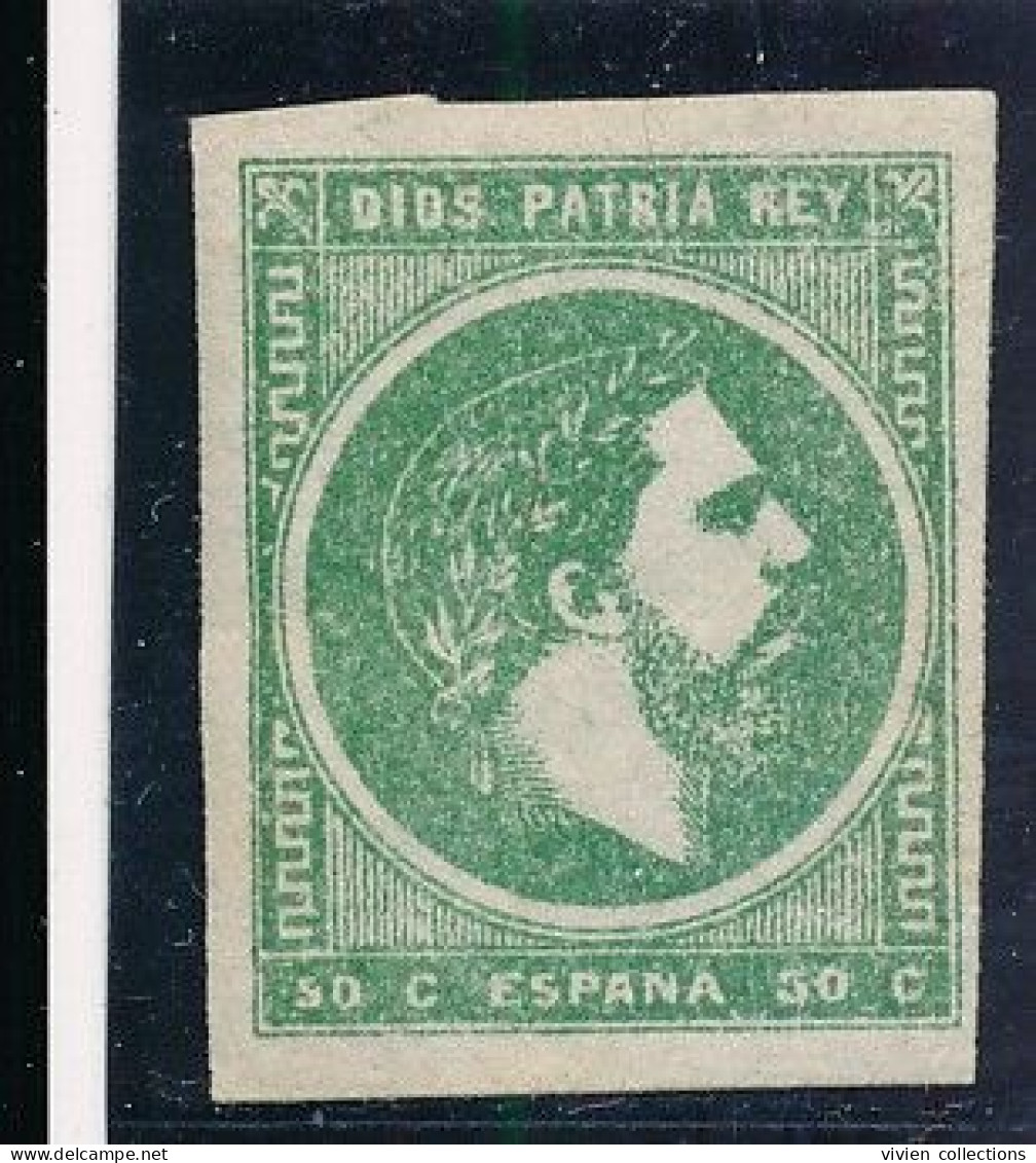 Espagne Poste Insurrection Carliste - Province Basques Et Navarre - Yvert N° 4 Neuf ** - Unused Stamps