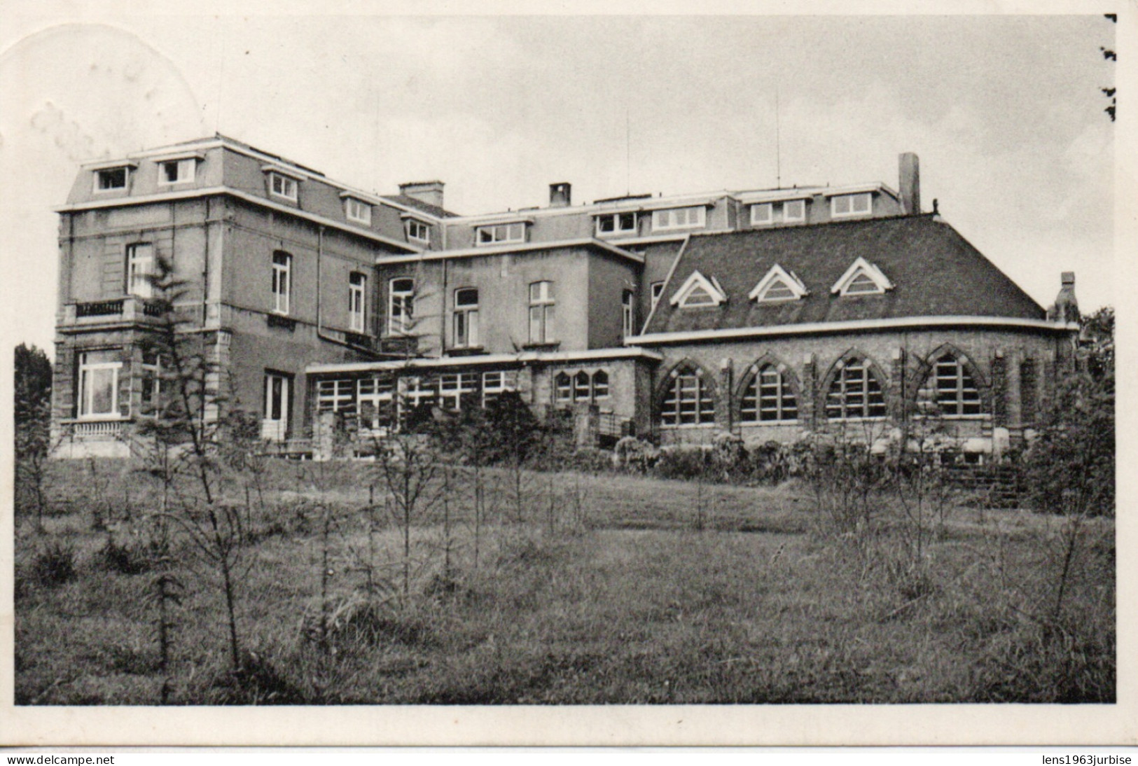 Mesvin , Maison Du Sacré - Coeur , Façade Vers Le Parc - Mons