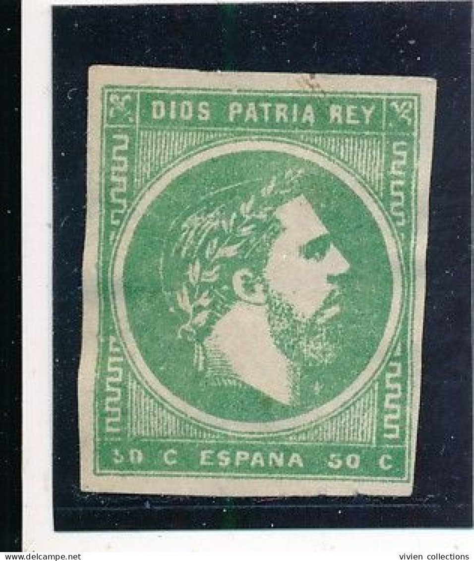 Espagne Poste Insurrection Carliste - Province Basques Et Navarre - Yvert N° 4 Neuf (*) - Nuovi