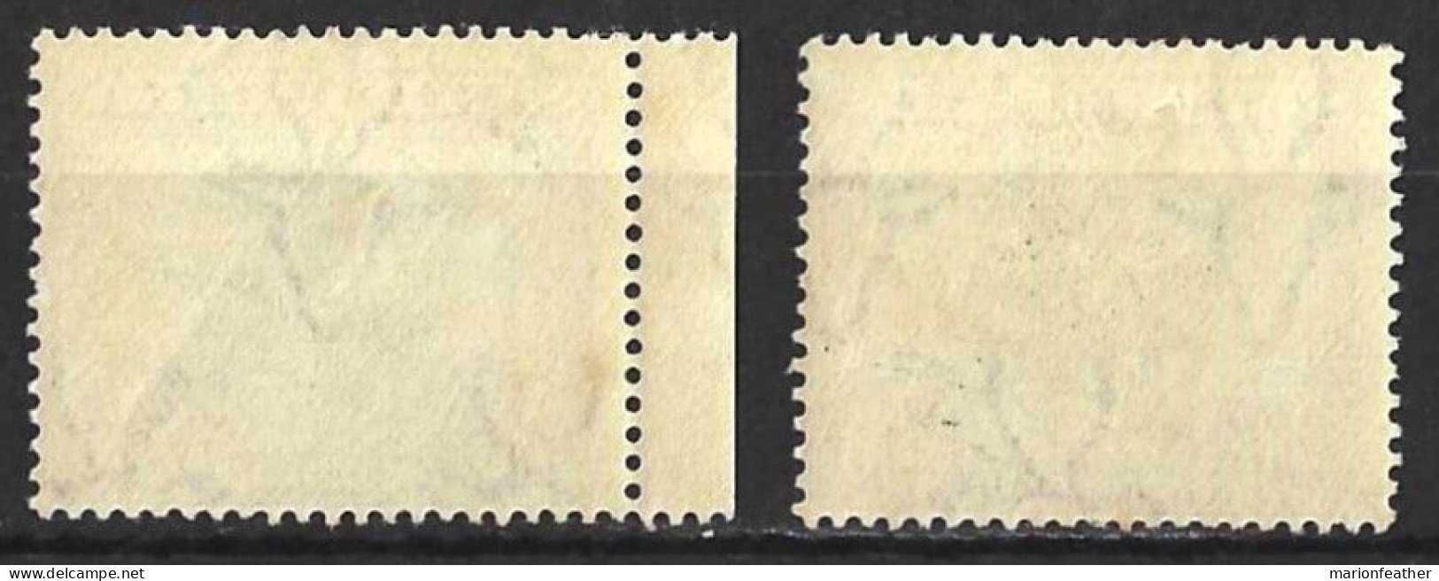 SOUTH AFRICA....KING GEORGE V..(1910-36.).." ..1932.."....2/6 X SEPERATED PAIR.....(CAT.VAL.£120...AS A PAIR..).....LMH. - Unused Stamps